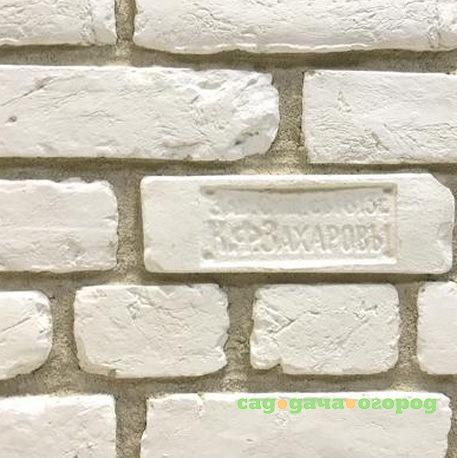 Фото Искусственный камень Imperator Bricks Императорский кирпич тычковый белый