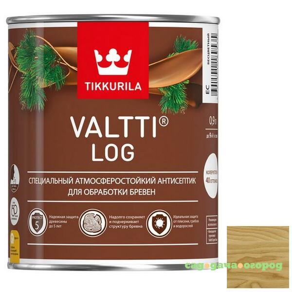 Фото Антисептик Tikkurila Valtti Log орегон 0,9 л