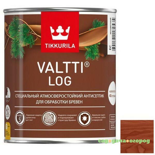 Фото Антисептик Tikkurila Valtti Log рябина 9 л