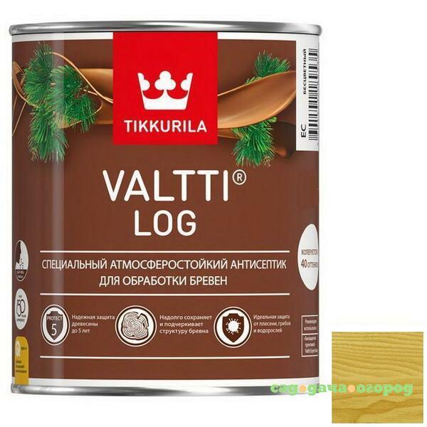 Фото Антисептик Tikkurila Valtti Log сосна 9 л