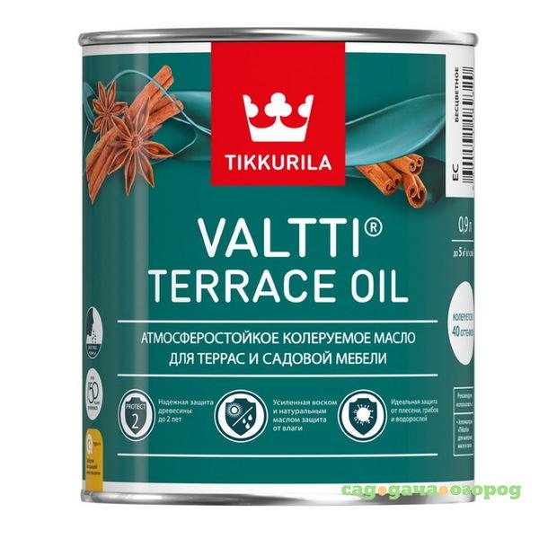 Фото Масло для наружных работ Tikkurila Valtti Terrace oil 0,9 л