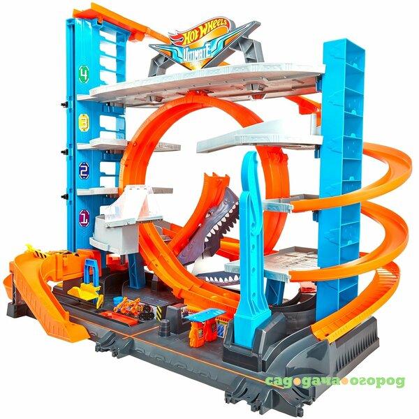 Фото Игровой набор Mattel Hot Wheels Сити Невообразимый гараж