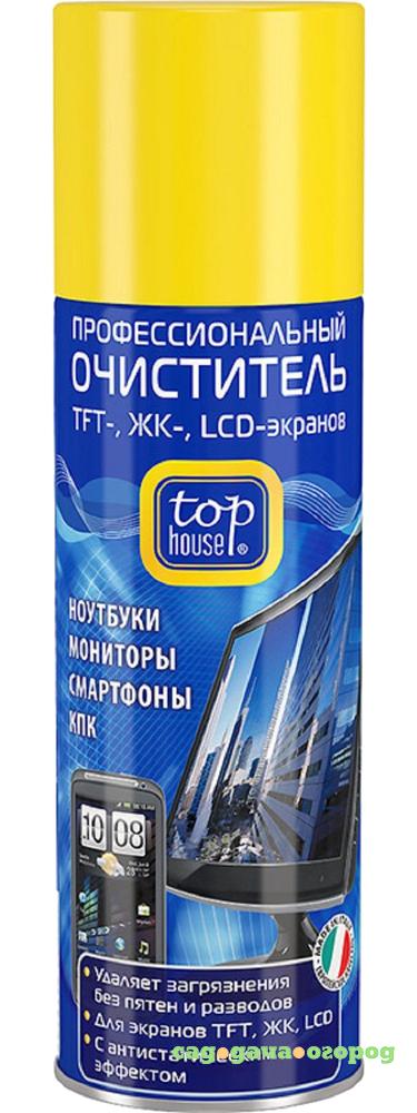 Фото Чистящее средство Top House Профессиональный очиститель TFT-, ЖК-, LCD-экранов 200 мл