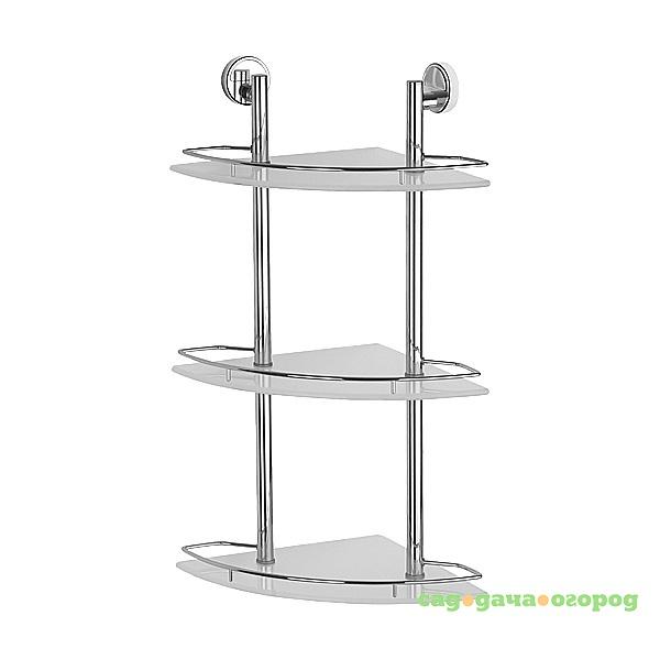 Фото Полка угловая 3-х ярусная Fbs Esperado 28 см ESP 073