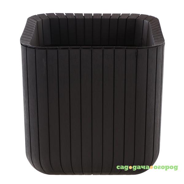 Фото Кашпо KETER Qube Planter L 39,5 х 39,5 см