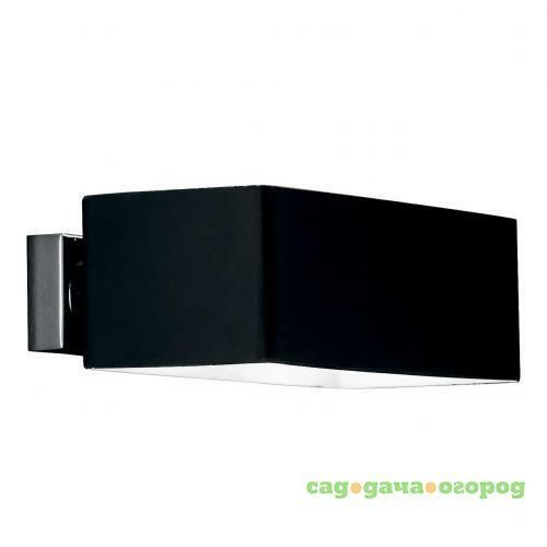 Фото Настенный светильник Ideal Lux Box AP2 Nero