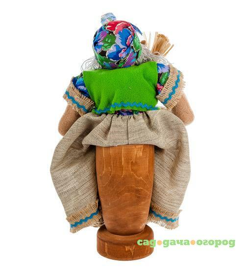 Фото ТК-506 Кукла "Баба-яга на ступе"