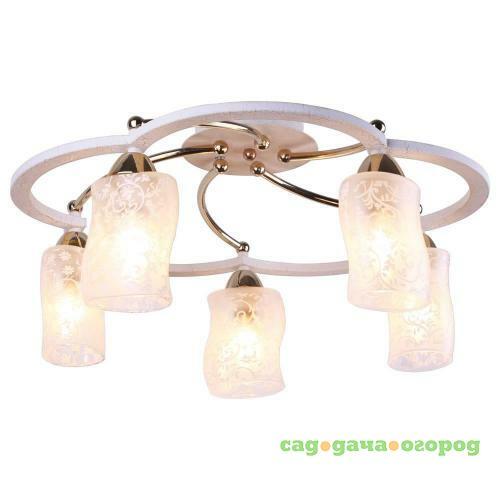 Фото Потолочная люстра Arte Lamp Gianni A6166PL-5WG