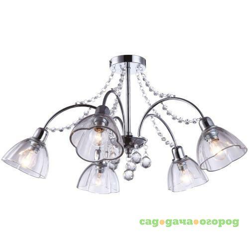 Фото Потолочная люстра Arte Lamp Silenzio A9559PL-5CC