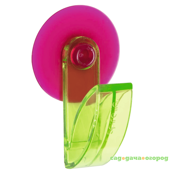 Фото Декоративный крючок Spirella Tulipano, цвет: розовый