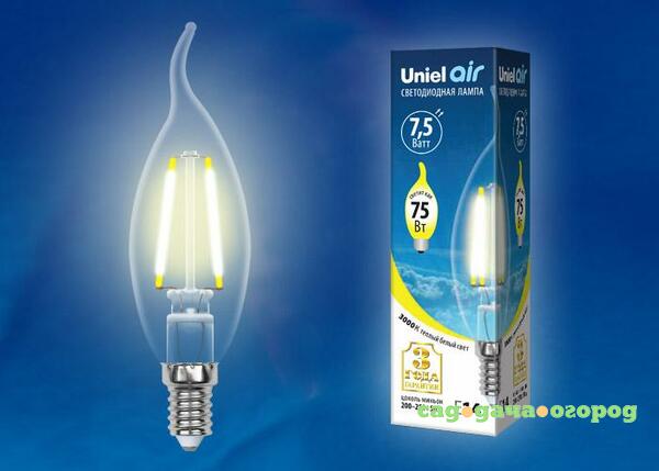 Фото Led-cw35-7,5w/ww/e14/cl