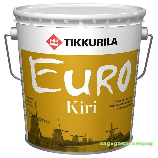 Фото Лак паркетный Tikkurila Euro Kiri EP полуматовый 2,7 л