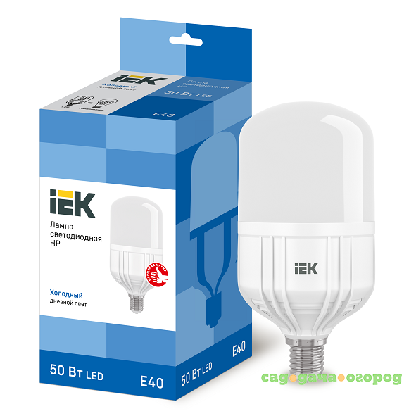 Фото Лампа светодиодная IEK HP 50 Вт Е40 6500К