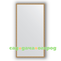 Фото Зеркало в багетной раме Evoform витое золото 68х128 см