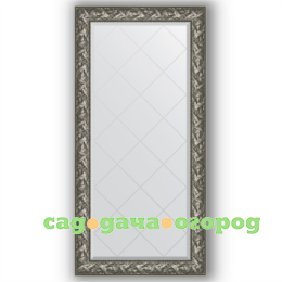 Фото Зеркало в багетной раме Evoform византия серебро 79x161 см
