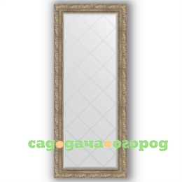 Фото Зеркало в багетной раме Evoform античное серебро 65x155 см