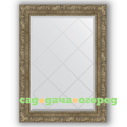 Фото Зеркало в багетной раме Evoform античная латунь 65x87 см