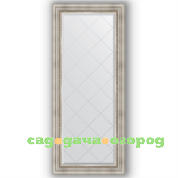 Фото Зеркало в багетной раме Evoform римское серебро 66x156 см