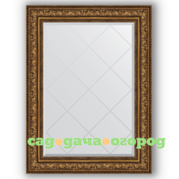 Фото Зеркало в багетной раме Evoform состаренная бронза 80x108 см
