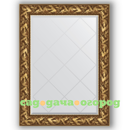 Фото Зеркало в багетной раме Evoform византия золото 79x106 см