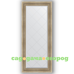 Фото Зеркало в багетной раме Evoform серебряный акведук 67x157 см