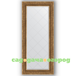 Фото Зеркало в багетной раме Evoform вензель бронзовый 69x159 см