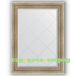 Фото Зеркало в багетной раме Evoform серебряный акведук 77x105 см
