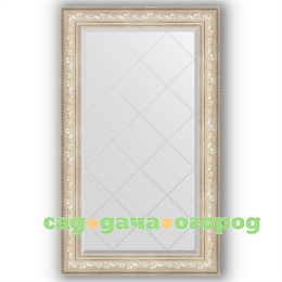 Фото Зеркало в багетной раме Evoform серебро 80x135 см