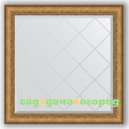 Фото Зеркало в багетной раме Evoform медный эльдорадо 84x84 см
