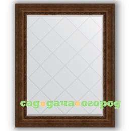 Фото Зеркало в багетной раме Evoform состаренная бронза 102x127 см