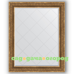 Фото Зеркало в багетной раме Evoform вензель бронзовый 99x124 см