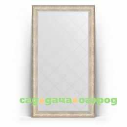 Фото Зеркало в багетной раме Evoform серебро 115x205 см