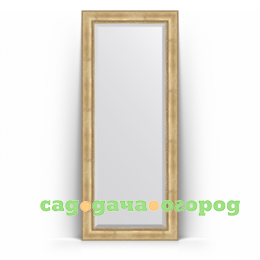 Фото Зеркало в багетной раме Evoform состаренное серебро 87x207 см