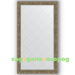 Фото Зеркало в багетной раме Evoform античная латунь 95x170 см