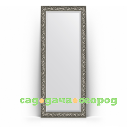 Фото Зеркало в багетной раме Evoform византия серебро 84x203 см
