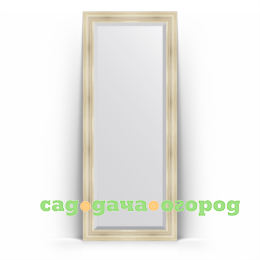 Фото Зеркало в багетной раме Evoform травленое серебро 84x204 см