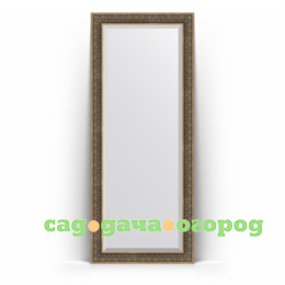 Фото Зеркало в багетной раме Evoform вензель серебряный 84x204 см