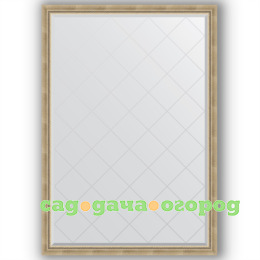 Фото Зеркало в багетной раме Evoform состаренное серебро 128x183 см