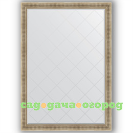 Фото Зеркало в багетной раме Evoform серебряный акведук 132x187 см