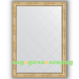 Фото Зеркало в багетной раме Evoform состаренное серебро 137x192 см