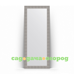 Фото Зеркало в багетной раме Evoform чеканка серебряная 81x201 см