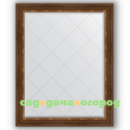 Фото Зеркало в багетной раме Evoform римская бронза 96x121 см