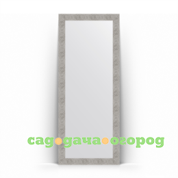 Фото Зеркало в багетной раме Evoform волна хром 81x201 см