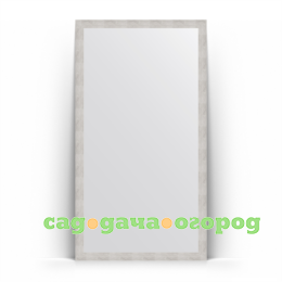 Фото Зеркало в багетной раме Evoform серебряный дождь 108x197 см