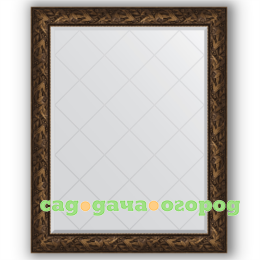 Фото Зеркало в багетной раме Evoform византия бронза 99x124 см