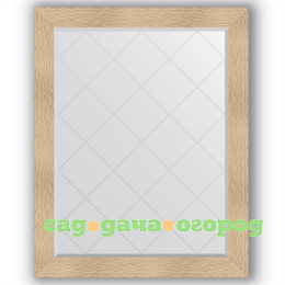 Фото Зеркало в багетной раме Evoform золотые дюны 96x121 см