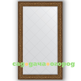 Фото Зеркало в багетной раме Evoform состаренная бронза 100x175 см