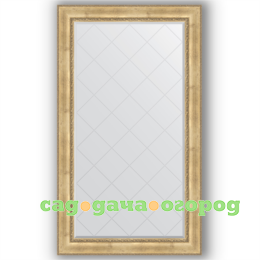 Фото Зеркало в багетной раме Evoform состаренное серебро 102x177 см