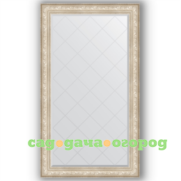 Фото Зеркало в багетной раме Evoform серебро 100x175 см