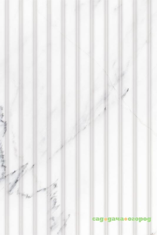 Фото Oriental рельефная белая OEN052D настенная 30х45 см